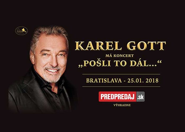 VIP catering Topper Club — galakoncert Karla Gotta Pošli to dál